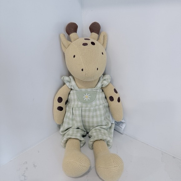Pottery Barn Kids Other - Pottery Barn Kids Gemma Giraffe Collectible Knit Plush Doll Stuffed Animal 18"